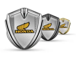 Honda 3D Emblem Abzeichen Luxus Finish Legierung 3D Detail
